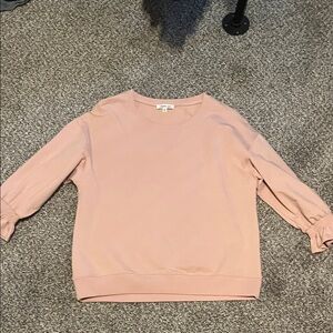 Pink Long Sleeve Top